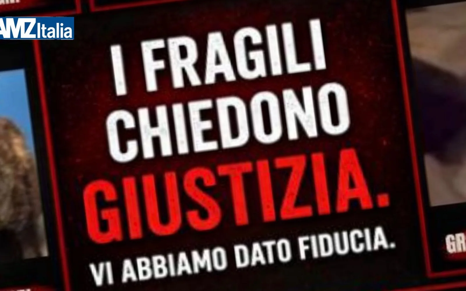 Oltre l’orrore il grido di chi non ha voce. l’Italia che chiede giustizia